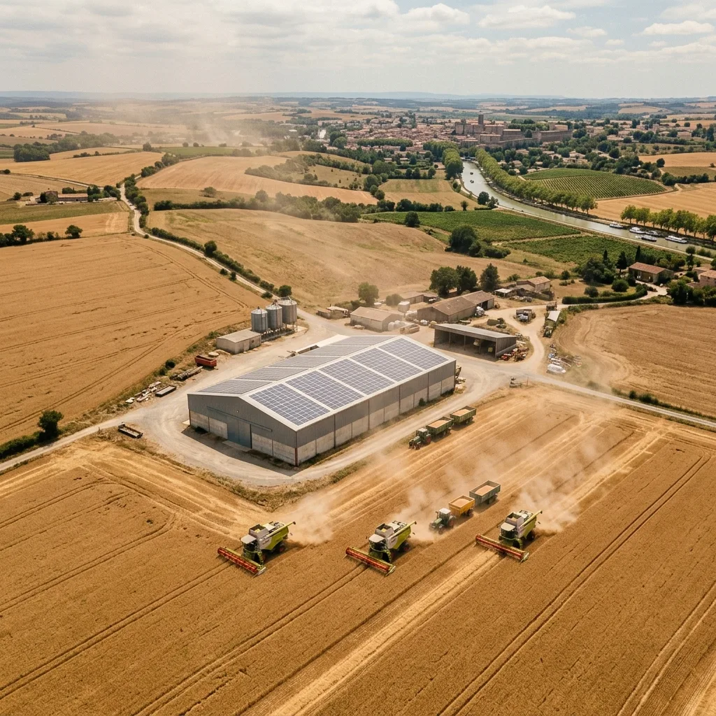 Entretien Solaire à Castelnaudary : Vents et Moissons